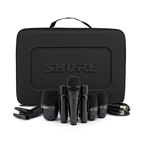 Shure PGADRUMKIT6 PG Alta Drum Microphone Kit 6 Shure PGADRUMKIT6 PG Alta Drum Microphone Kit 6