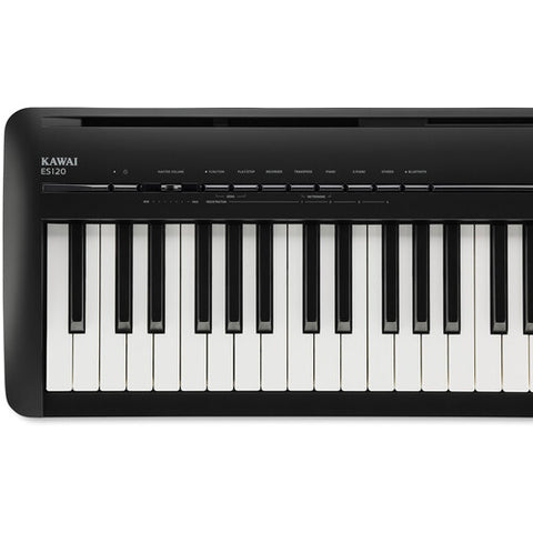 Kawai ES120B Portable Digital Piano Keyboard - Black Kawai ES120B Portable Digital Piano Keyboard - Black