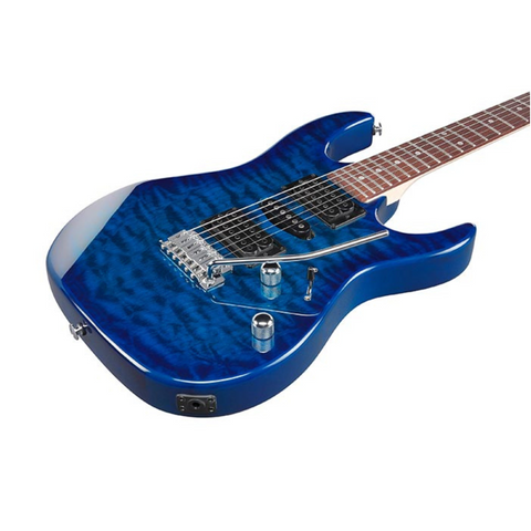 Ibanez GRX70QA-TBB Electric Guitar - Blue Burst Ibanez GRX70QA-TBB Electric Guitar - Blue Burst