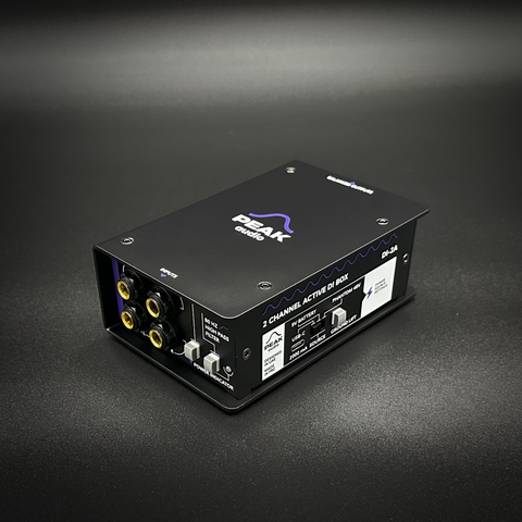 Peak Audio DI-2A Phantom Powered 2-Channel Active DI Box Peak Audio DI-2A Phantom Powered 2-Channel Active DI Box