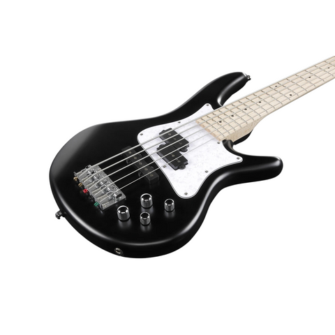 Ibanez SRMD205 Medium Scale Bass Guitar - Black Flat Ibanez SRMD205 Medium Scale Bass Guitar - Black Flat