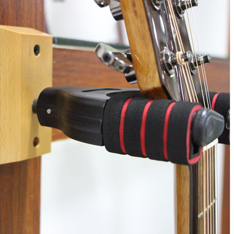 Hebikuo J-19A Wood Guitar Hanger with Auto-Lock Hebikuo J-19A Wood Guitar Hanger with Auto-Lock
