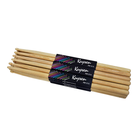 Kaysen RM-D10 Drumsticks 7A - Natural Kaysen RM-D10 Drumsticks 7A - Natural