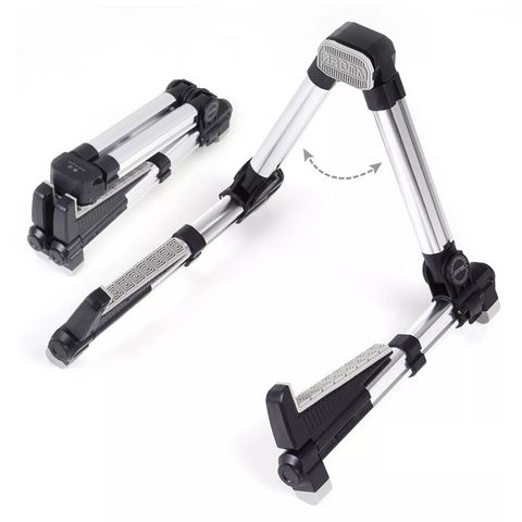Aroma AGS-08 Foldable Guitar Stand – Silver Aroma AGS-08 Foldable Guitar Stand – Silver