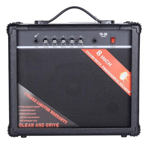 Steiner RX-TB30 Bass Guitar Amp 30 Watts - Black Steiner RX-TB30 Bass Guitar Amp 30 Watts - Black