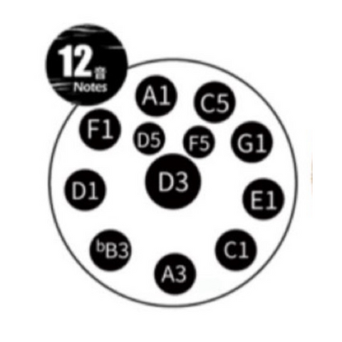 ProSound SHP12 12-Notes Hand Pan with Stand ProSound SHP12 12-Notes Hand Pan with Stand