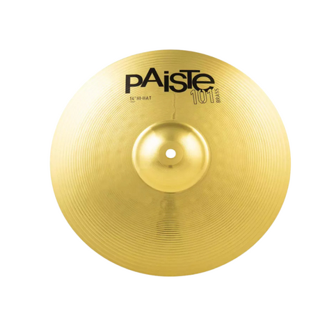 Paiste 101 Brass Hi-Hat Cymbals 14" Paiste 101 Brass Hi-Hat Cymbals 14"