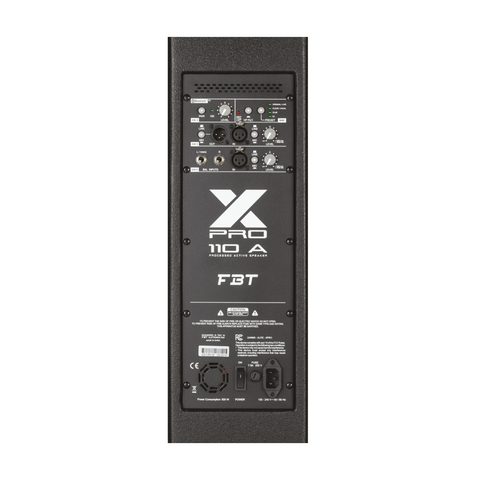 FBT X-PRO 110A – 10″ Active 2-Way Loudspeaker FBT X-PRO 110A – 10″ Active 2-Way Loudspeaker