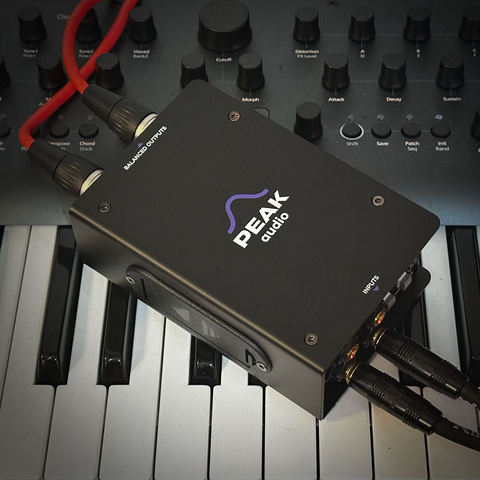 Peak Audio DI-2A Phantom Powered 2-Channel Active DI Box Peak Audio DI-2A Phantom Powered 2-Channel Active DI Box