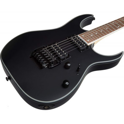 Ibanez RG320EXZ-BKF Electric Guitar - Black Flat Ibanez RG320EXZ-BKF Electric Guitar - Black Flat