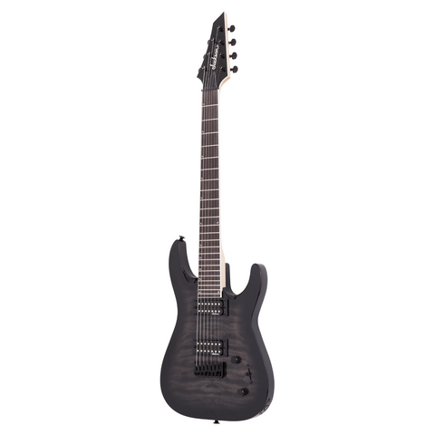 Jackson JS22Q-7 Electric Guitar 7-String – Transparent Black Burst Jackson JS22Q-7 Electric Guitar 7-String – Transparent Black Burst