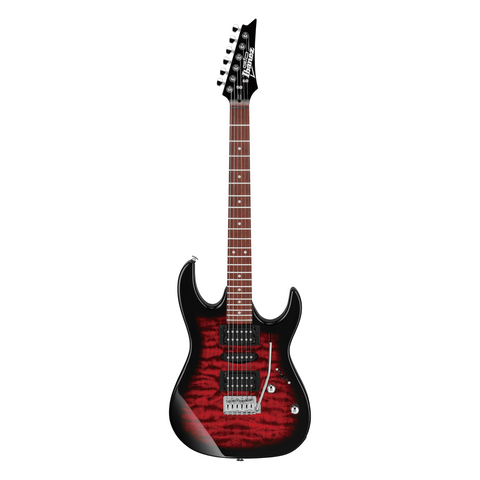 Ibanez GRX70QA-TRB Electric Guitar - Red Burst Ibanez GRX70QA-TRB Electric Guitar - Red Burst