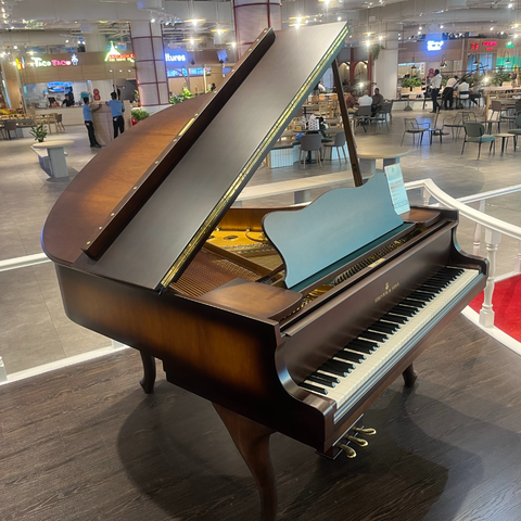 Steinway & Sons S-155 Grand Piano – Walnut (Pre-Owned) Steinway & Sons S-155 Grand Piano – Walnut (Pre-Owned)
