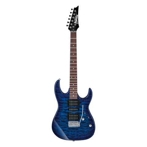 Ibanez GRX70QA-TBB Electric Guitar - Blue Burst Ibanez GRX70QA-TBB Electric Guitar - Blue Burst