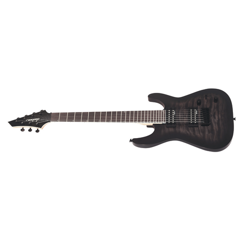 Jackson JS22Q-7 Electric Guitar 7-String – Transparent Black Burst Jackson JS22Q-7 Electric Guitar 7-String – Transparent Black Burst