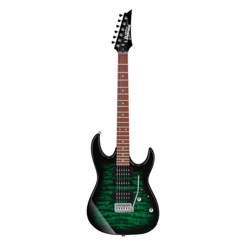Ibanez GRX70QA-TEB Electric Guitar - Emerald Burst Ibanez GRX70QA-TEB Electric Guitar - Emerald Burst