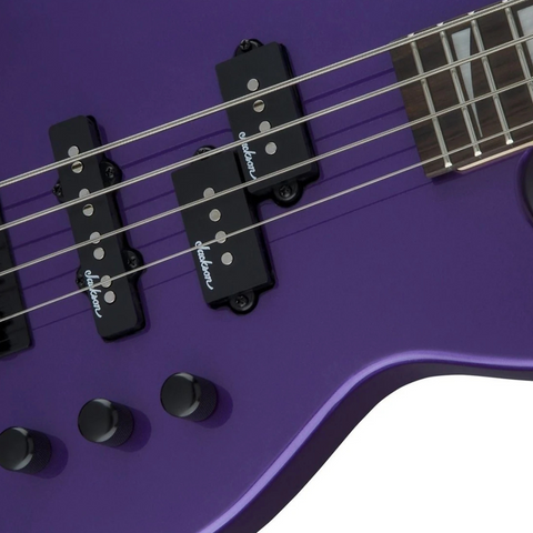 Jackson JS Series Concert™ Bass Minion JS1X – Pavo Purple Jackson JS Series Concert™ Bass Minion JS1X – Pavo Purple
