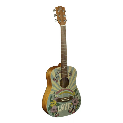 Bamboo GA-34 Butterfly Acoustic Guitar With Bag Bamboo GA-34 Butterfly Acoustic Guitar With Bag