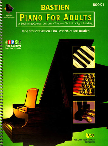Kjos Piano Bastien Piano For Adults - Book 1 w/CD Kjos Piano Bastien Piano For Adults - Book 1 w/CD