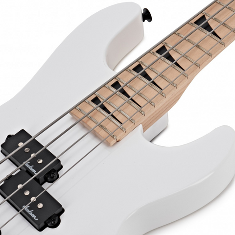 Jackson JS Series Concert Bass Minion JS1XM – Snow White Jackson JS Series Concert Bass Minion JS1XM – Snow White