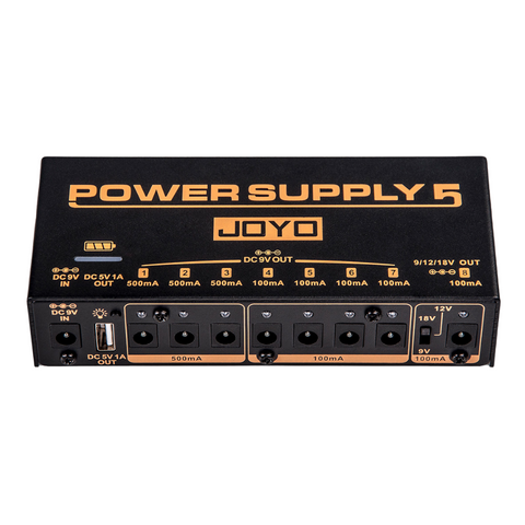 JOYO JP-05 Rechargeable Guitar Pedal Power Supply JOYO JP-05 Rechargeable Guitar Pedal Power Supply