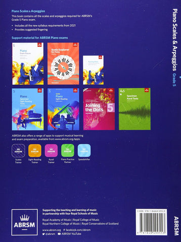 ABRSM Piano Scales & Arpeggio Grade 5 ABRSM Piano Scales & Arpeggio Grade 5