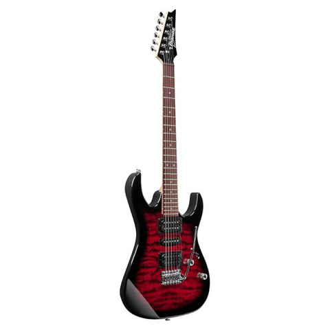 Ibanez GRX70QA-TRB Electric Guitar - Red Burst Ibanez GRX70QA-TRB Electric Guitar - Red Burst
