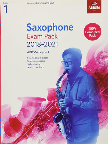 ABRSM Saxophone Exam Pack Gr. 1 - 2018-21 ABRSM Saxophone Exam Pack Gr. 1 - 2018-21