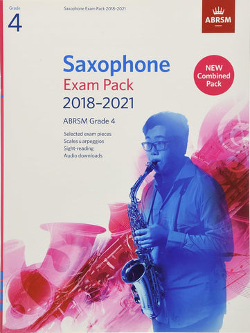 ABRSM Saxophone Exam Pack Gr. 4 - 2018-21 ABRSM Saxophone Exam Pack Gr. 4 - 2018-21