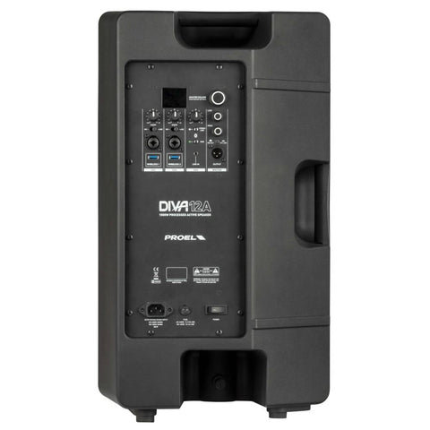 PROEL DIVA12A – Professional Active Loudspeaker PROEL DIVA12A – Professional Active Loudspeaker