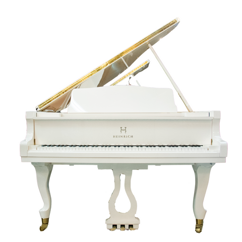 Heinrich HGP-152W WSP Grand Piano Curly legs - White Heinrich HGP-152W WSP Grand Piano Curly legs - White