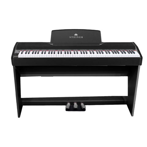 Steiner Digital Piano DP-450 Black with Free bench (2024 Version)