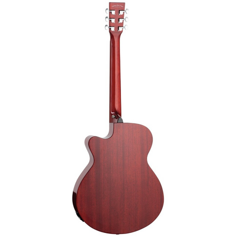 Tanglewood DBT-SFCE-TRG Electro-Acoustic Guitar - Red Gloss Tanglewood DBT-SFCE-TRG Electro-Acoustic Guitar - Red Gloss