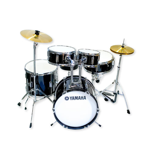 Yamaha Junior 5-Piece Acoustic Drum Kit – Black Finish Yamaha Junior 5-Piece Acoustic Drum Kit – Black Finish