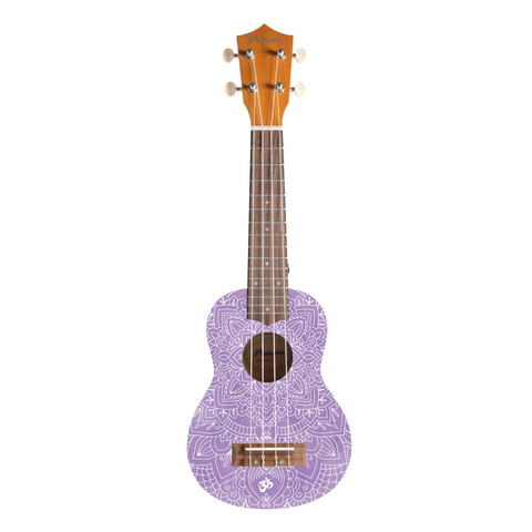 Bamboo U-21 Crown Mandala Soprano Ukulele Bamboo U-21 Crown Mandala Soprano Ukulele
