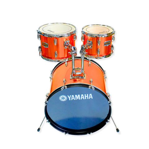 Yamaha 5-Piece Acoustic Drum Kit - Orange Glitter Finish Yamaha 5-Piece Acoustic Drum Kit - Orange Glitter Finish
