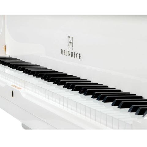 Heinrich HGP-152W WSP Round Legs Grand Piano – White Heinrich HGP-152W WSP Round Legs Grand Piano – White