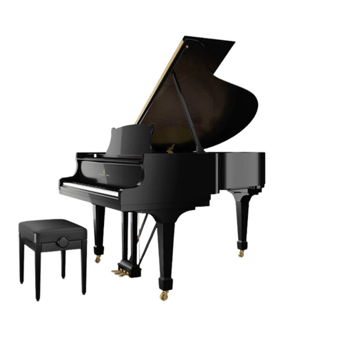 Steinway & Sons O-180 Grand Piano – Black (Pre-Owned) Steinway & Sons O-180 Grand Piano – Black (Pre-Owned)
