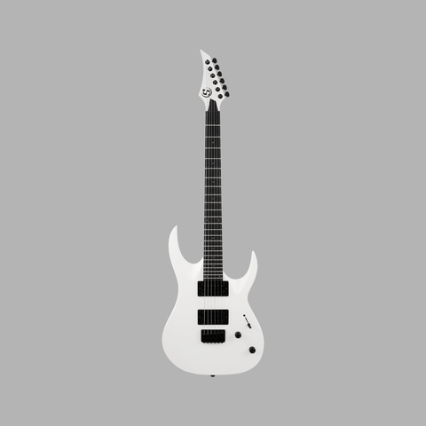 S by Solar AB4.6W Electric Guitar – White Matte S by Solar AB4.6W Electric Guitar – White Matte