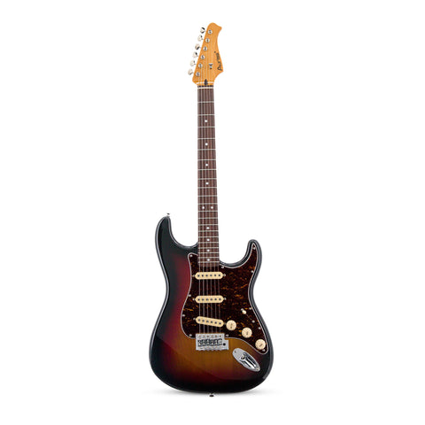 Blackbird A8350 Phoenix Electric Guitar with Hard Case - Sunburst