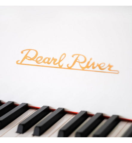 Pearl River GP-148 Grand Piano - White