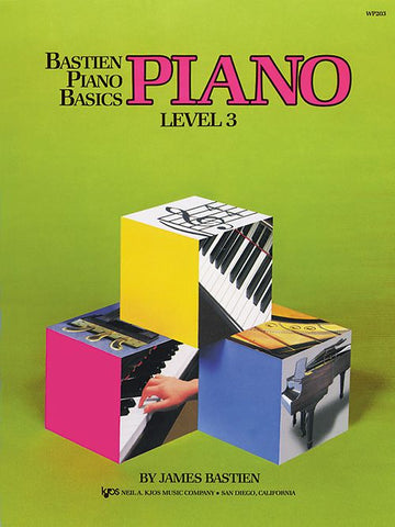 Kjos Piano Bastien Piano Basics - Level 3 - Piano Kjos Piano Bastien Piano Basics - Level 3 - Piano