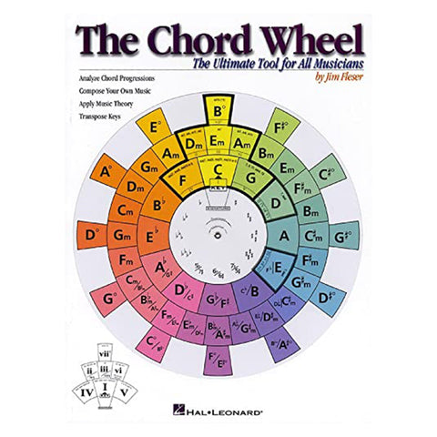 Hal Leonard The Chord Wheel - The Ultimate Tool for All Mus Hal Leonard The Chord Wheel - The Ultimate Tool for All Mus