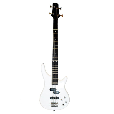 Steiner Bass Guitar - 4 Strings K-EB2-4 - White Steiner Bass Guitar - 4 Strings K-EB2-4 - White
