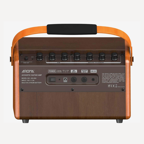 Aroma AG-26A Portable Acoustic Guitar Amplifier Aroma AG-26A Portable Acoustic Guitar Amplifier