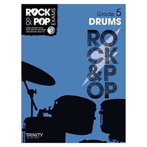 Trinity R&P Drums Exams Gr.5 W/CD Trinity R&P Drums Exams Gr.5 W/CD