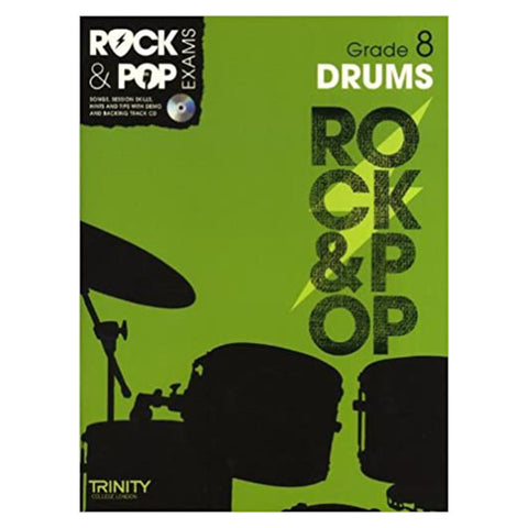 Trinity R&P Drums Exams Gr.8 W/CD Trinity R&P Drums Exams Gr.8 W/CD