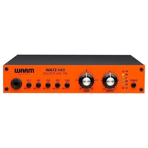 Warm Audio WA12 MKII Dual-Transformer Microphone Preamplifier Warm Audio WA12 MKII Dual-Transformer Microphone Preamplifier