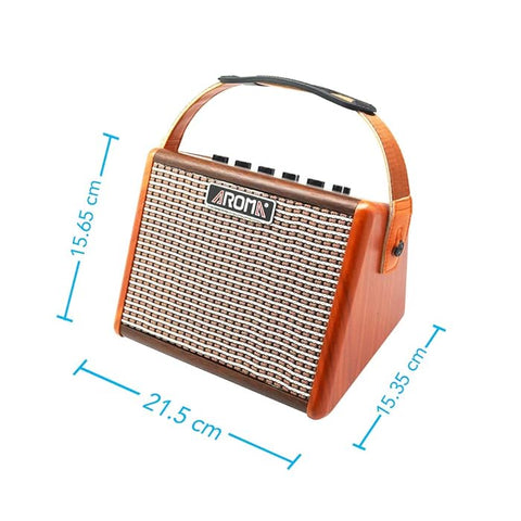Aroma AG-15A – 15W Portable Acoustic Guitar Amplifier Aroma AG-15A – 15W Portable Acoustic Guitar Amplifier
