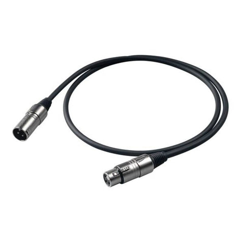 Proel BULK250LU5 Balanced Cable 3Pin Fem XLR + 3Pin Male XLR Proel BULK250LU5 Balanced Cable 3Pin Fem XLR + 3Pin Male XLR